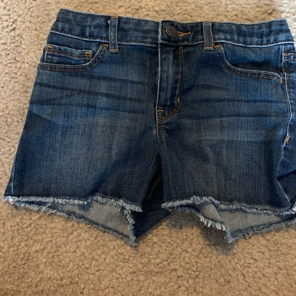 girls GAP denim shorts